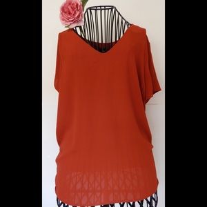 Ro & De sheer spice blouse 🍂